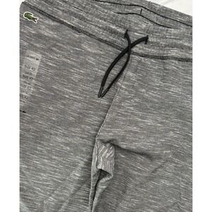 Lacoste Sport Woman's Size 42/10 Gray Black Jogger‎ Pants NWT$110